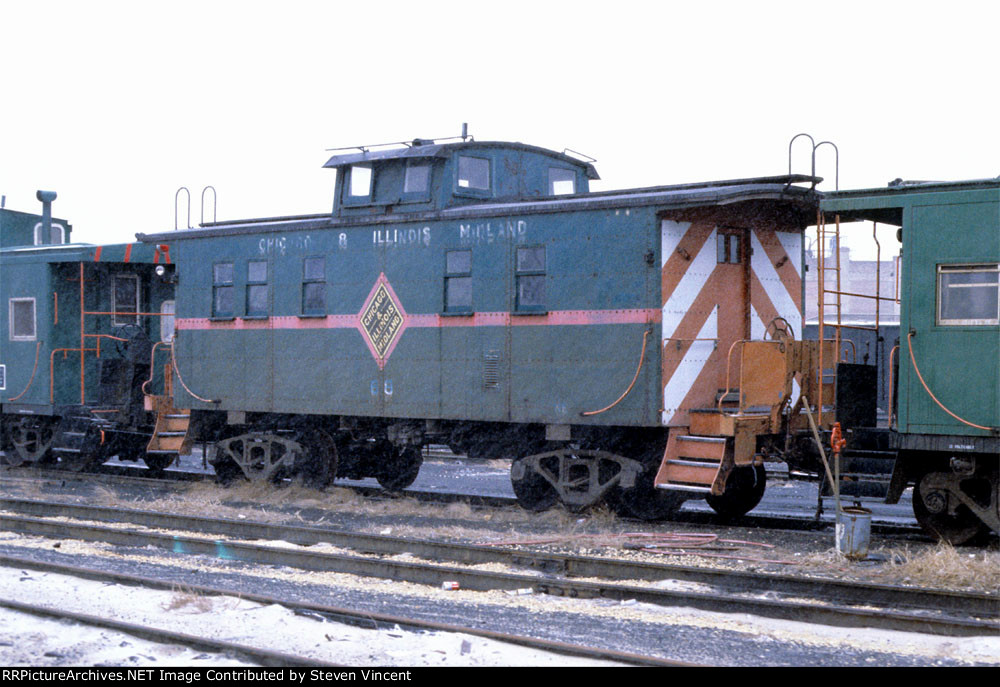 Chicago & Illinois Midland caboose CIM #68